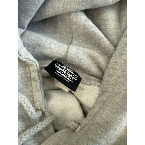 Super Nintendo World Mario Bro Hoodie Sz L Sweatshirt Official Universal Studios - Picture 2 of 6